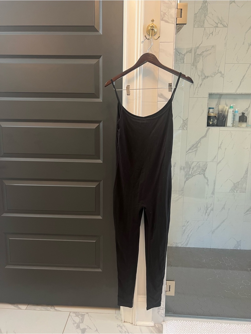 Black Sleeveless Jumpsuit
